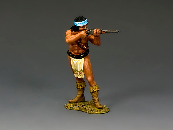 Apache Standing Firing