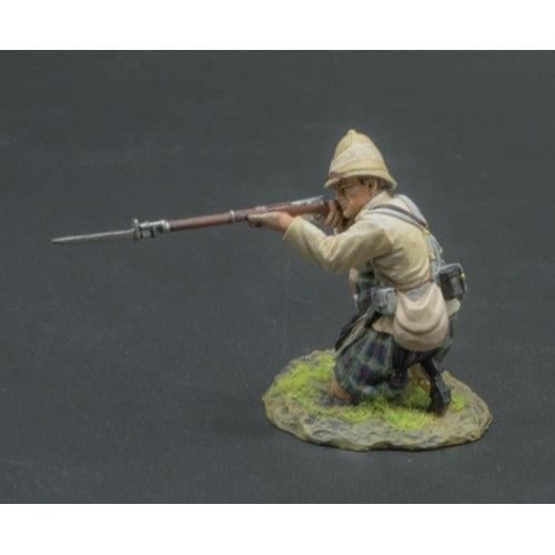 Seaforth Highlander Kneeling Firing