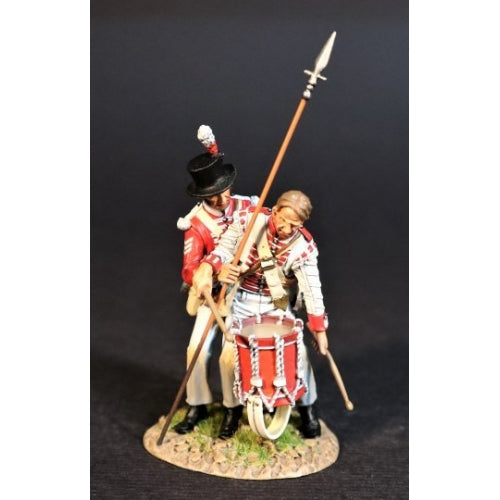 Sergeant and Wounded Drummer, 74th (Highland)Regt. Of Foot