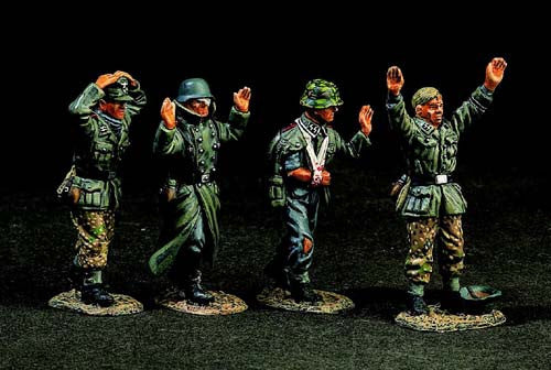 Four German Prisoners of War