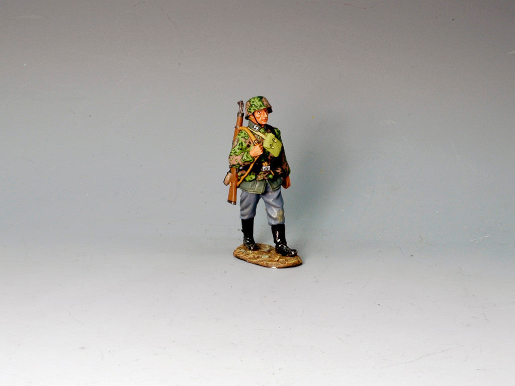 Marching Waffen SS Trooper