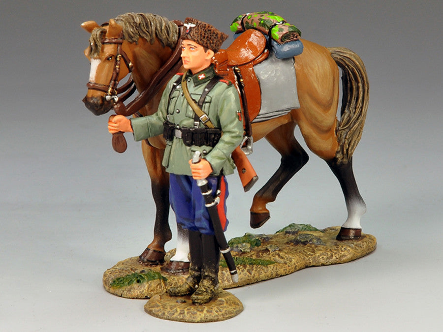 Standing Cossack and Horse