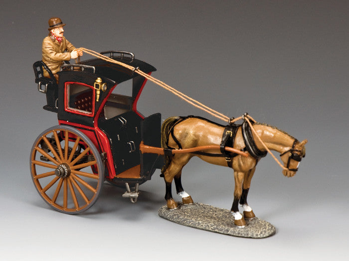 Hansom Cab (Red)