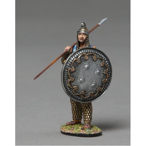 Persian Heavy Infanteer Holding Silver Shield