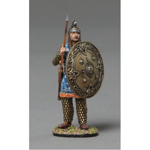 Persian Heavy Infanteer Holding Bronze Shield