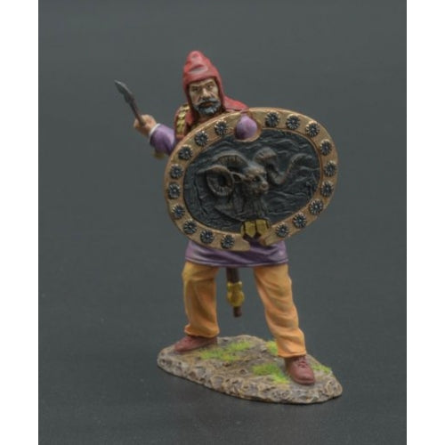 Immortal Launching Spear with Rams Head Shield