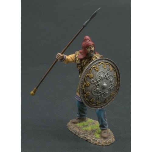 Persian Immortal with Spear and Silver ound Shield