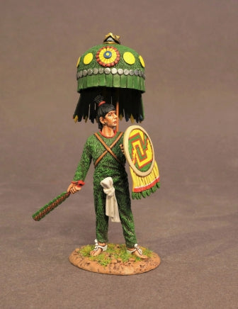 Aztec Captain With Xolotl-Head Standard (1pc)