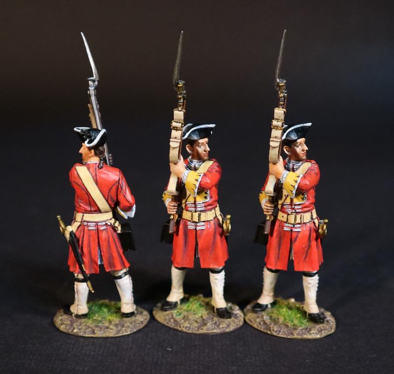 Three Line Infantrymen At the Ready