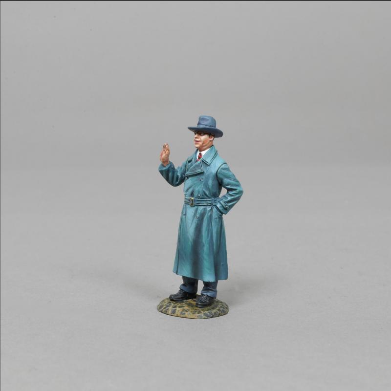 Gestapo Agent Sturmbannfuhrer [Major] Arnold Ernst Toht (grey/blue coat)