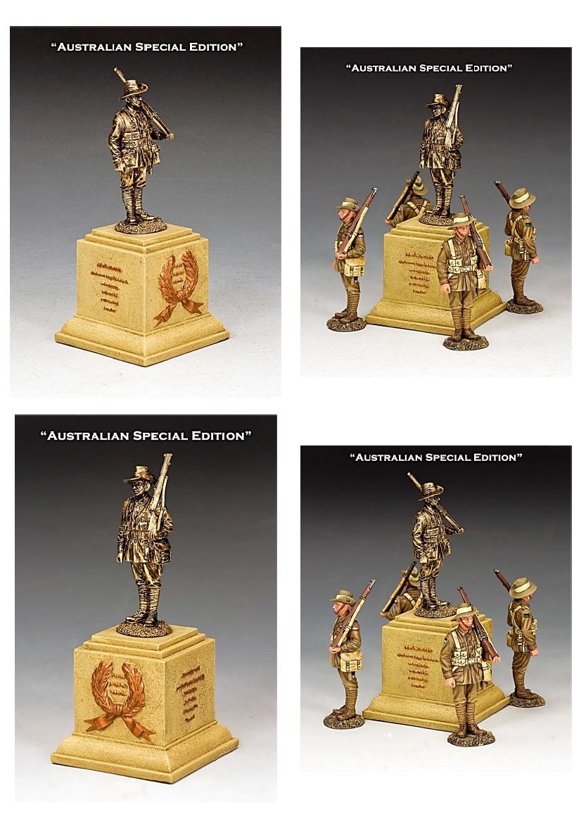 Bronze Aussie At Attention