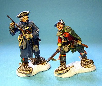 Ensign Andrew Ross and Captain Pringle (2pcs)